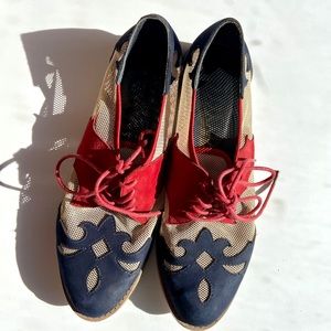 F-Troupe Cowboy Lace up shoes 9.5